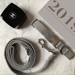 Classic Heather Dog Collar/Leash Set